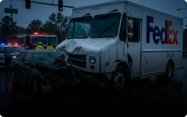 FedEx & UPS Truck Accidents